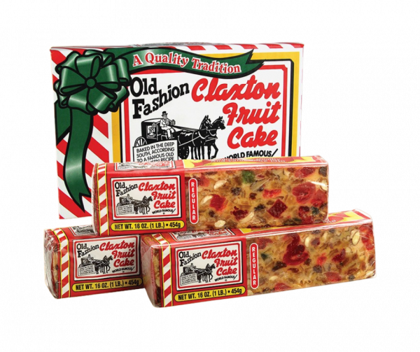 Claxton Fruit Cake 3-1 Lb.