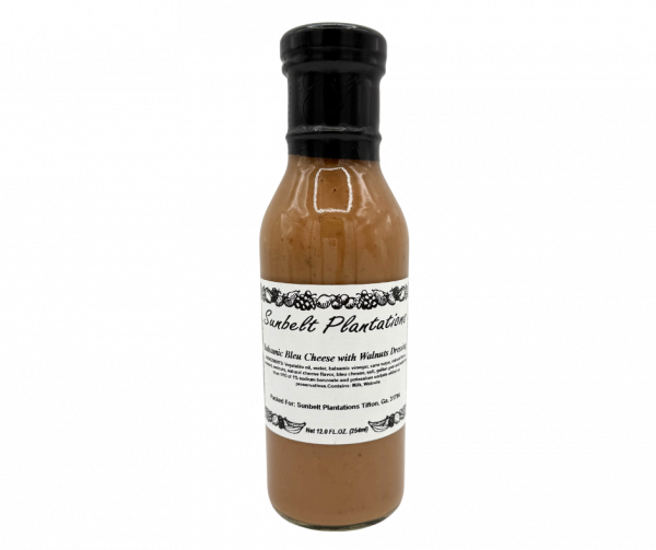 Balsamic Bleu Cheese with Walnut Dressing