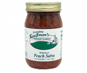 Habanero Peach Salsa