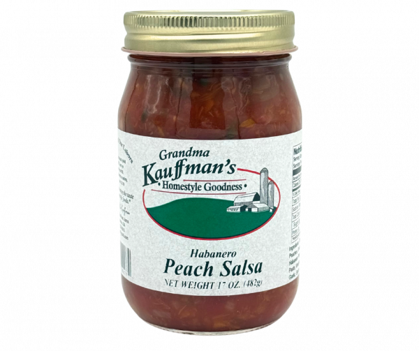 Habanero Peach Salsa