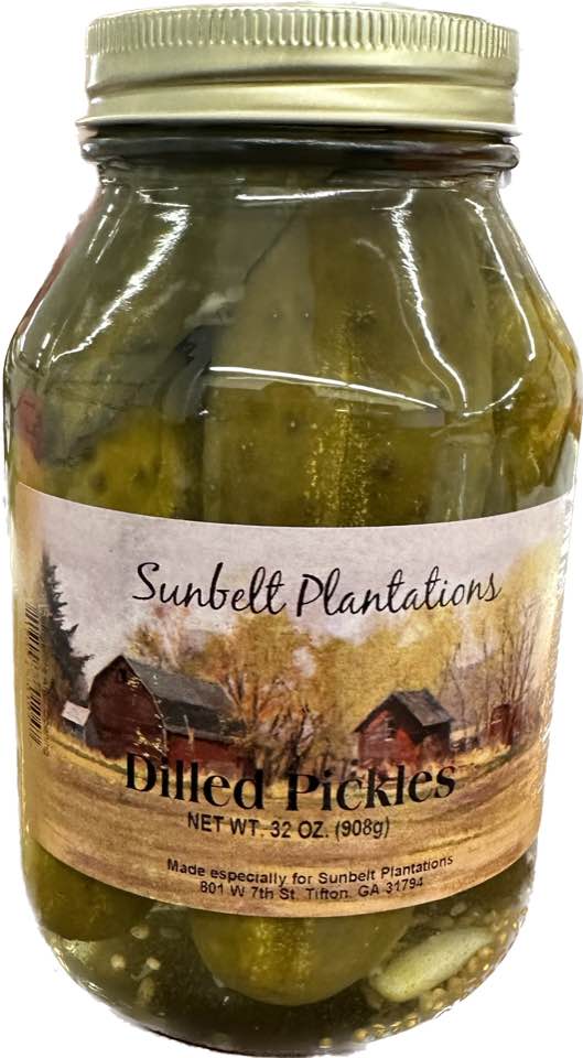 Dilled Pickles Adcock Pecans