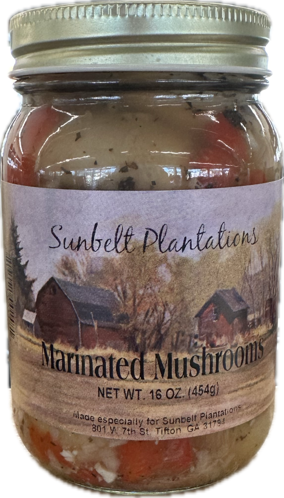 Marinated Mushrooms | Adcock Pecans