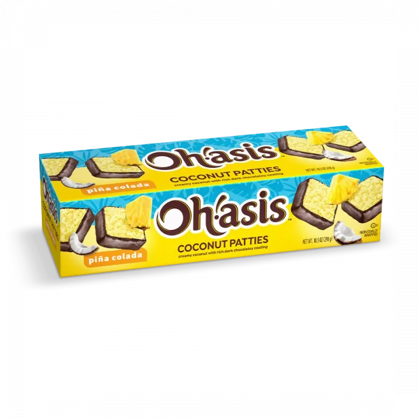 Piña Colada Coconut Patties Box