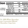 White Muscadine Grape Juice - Image 3