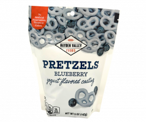 Blueberry Yogurt Covered Pretzels