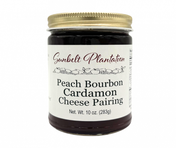 Peach Bourbon Cardamon Cheese Pairing